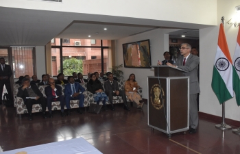 Welcome and Farewell function for the India based officials/officers celebrated in the chancery R1 building, Embassy of India, Kathmandu 
