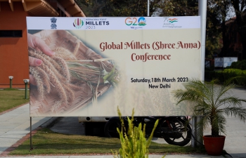 Global Millets (Shree Anna) Conference by Hon'ble Prime Minister Shri Narendra Modi to celebrate the International Year of Millets (IYM) 2023 (18 March 2023)