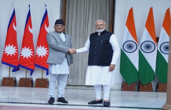 Rt. Hon’ble Prime Minister Mr. Pushpa Kamal Dahal is on a 4-day official visit to India from 31 May-3 June 2023